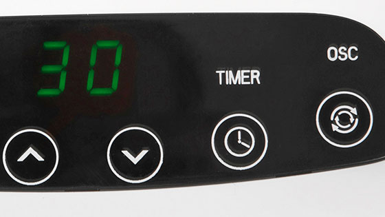 Timer de Apagado con el Termoventilador PTC Vilna de Somela