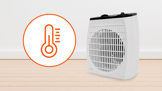 Termostato con el termoventilador TermoSaver VHF500 de Somela